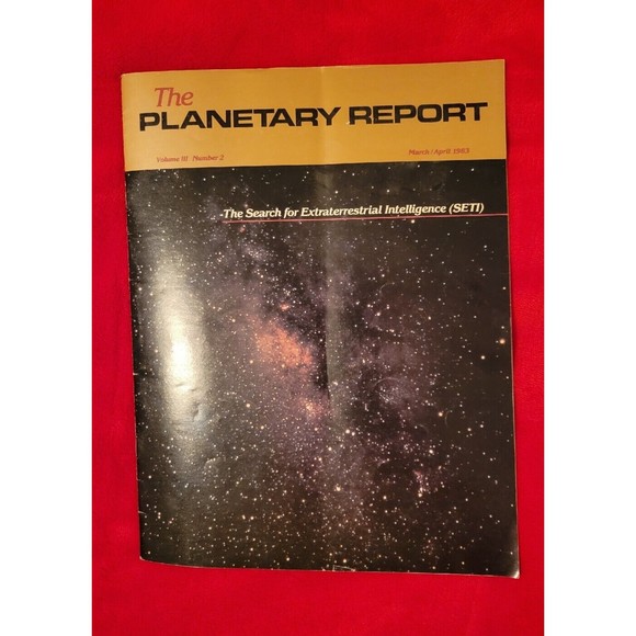 The Planetary Report Magazine Planetary Society Mar / Apr Vol III #2 1983 SETI - Picture 1 of 4